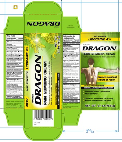 284-06 (284 06 Dragon Pain Numbing Cream)